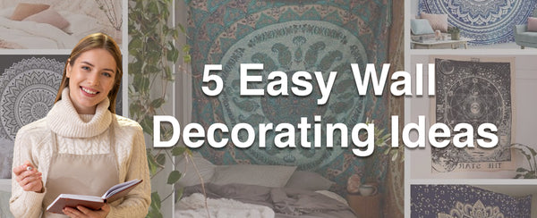 5 Easy Wall Decorating Ideas - My Wall Clock