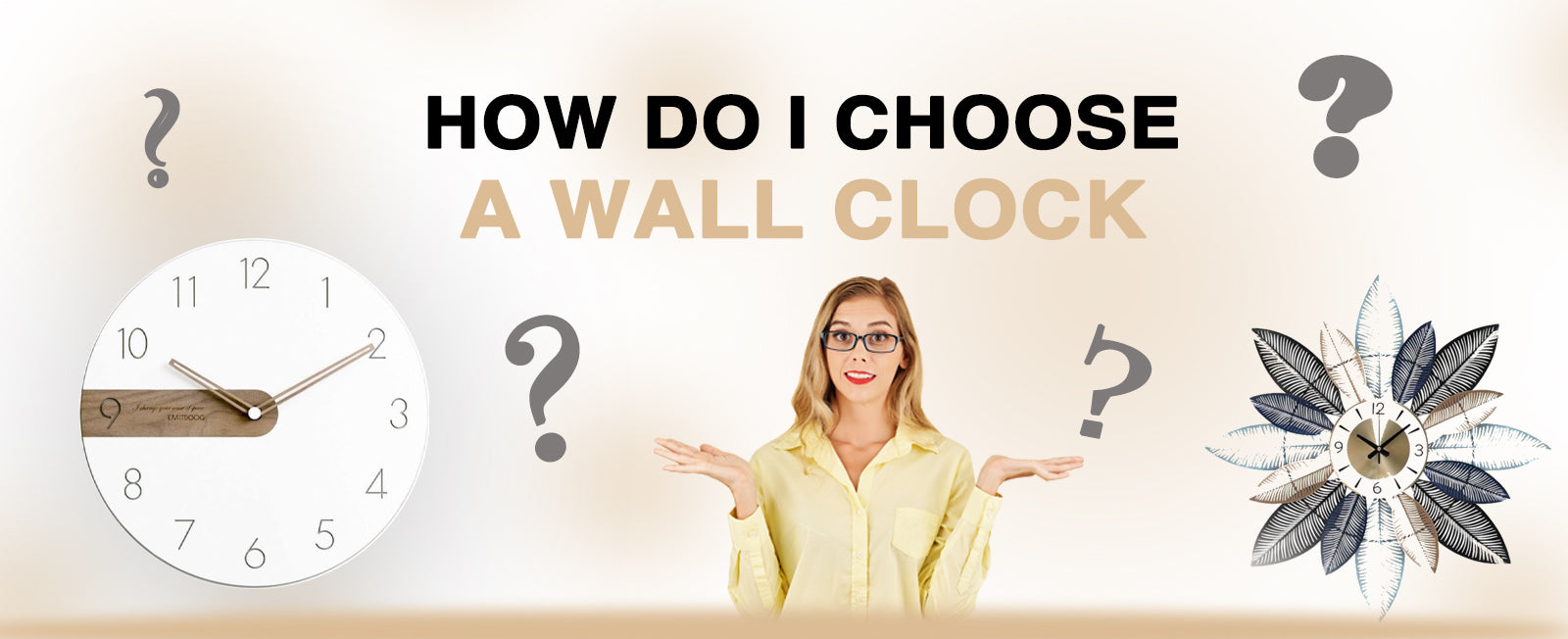 How do I choose a wall clock
