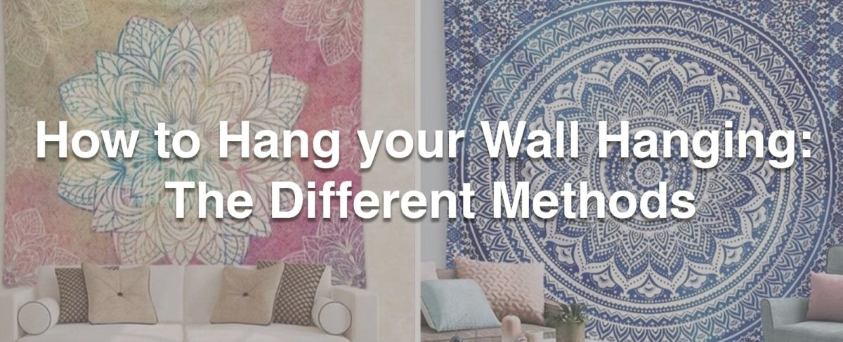 How to Hang your Wall Hanging: The Different Methods - My Wall Clock