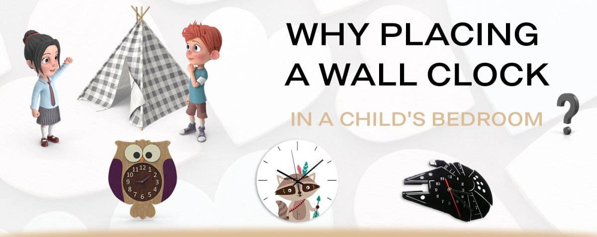 Why placing a Wall Clock in a Child's Bedroom? - My Wall Clock