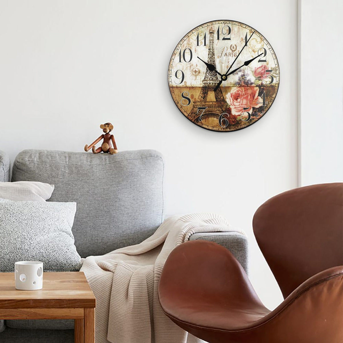 Eiffel Tower Decorative Clock My Wall Clock