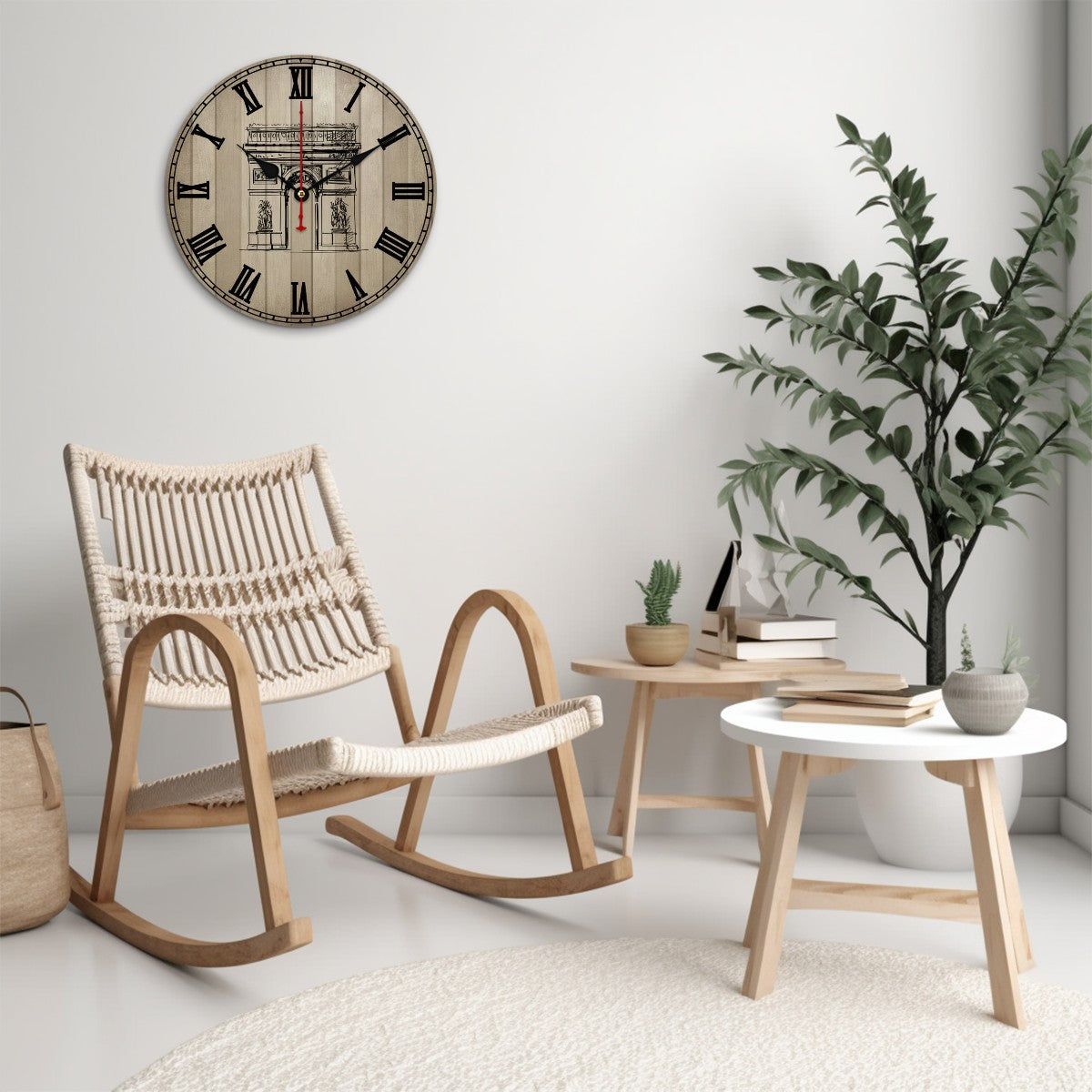 Arc de Triomphe Vintage Clock My Wall Clock