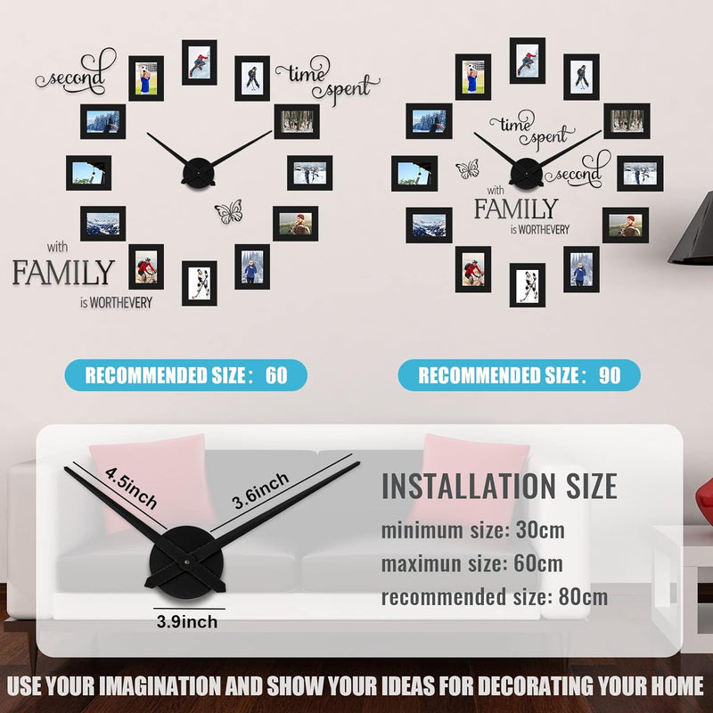 Wall Clock Photo Frames Circular Clock | My Wall Clock