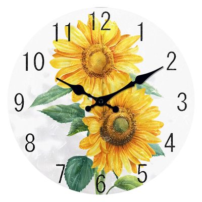 Sunflower Kitchen Clock My Wall Clock