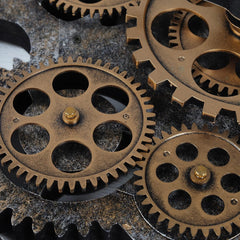 Large Authentic Steampunk Clock My Wall Clock