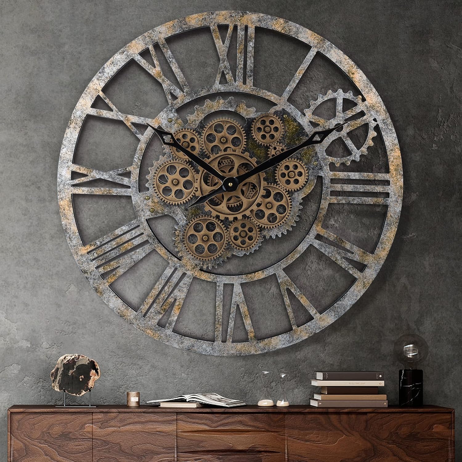 Large Authentic Steampunk Clock My Wall Clock