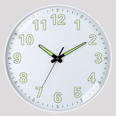 Luminous Clock Simple White My Wall Clock