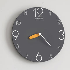 Design Clock Elegant Grey My Wall Clock