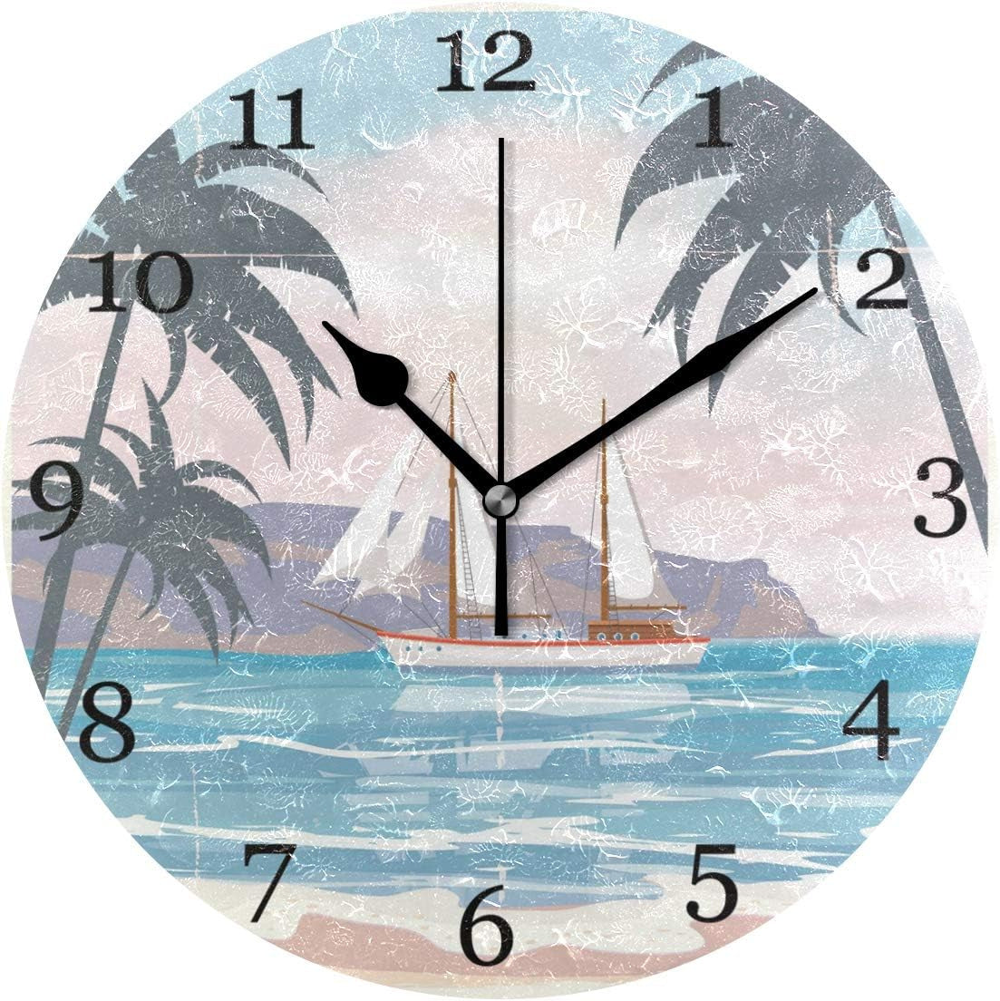 Original Boating on the Nile Clock My Wall Clock