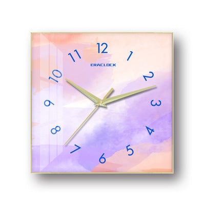 Small Square Wall Clock - Intense Colors | My Wall Clock