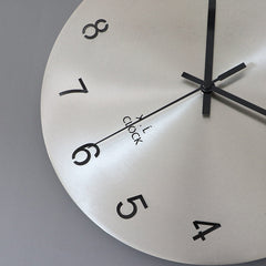 Design Clock Tempered Glass My Wall Clock