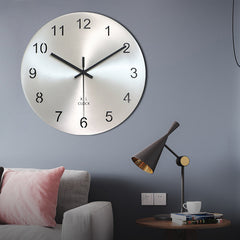 Design Clock Tempered Glass My Wall Clock