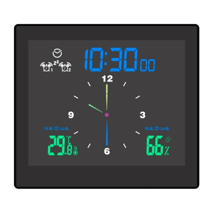 Waterproof Shower Clock and Timer - AquaSync My Wall Clock