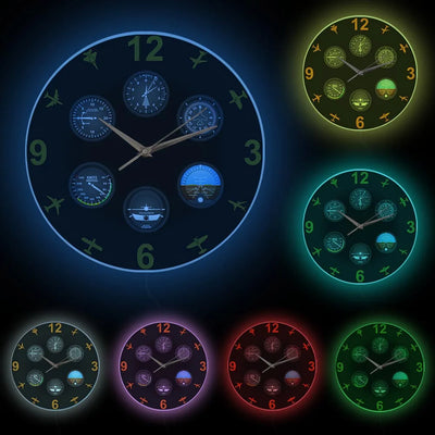 Steampunk Aviator Clock My Wall Clock