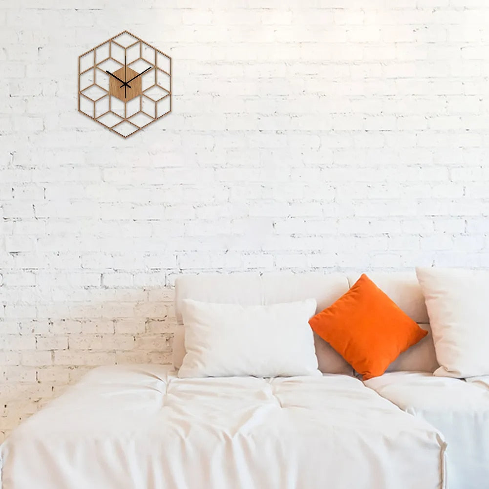 Scandinavian Clock Cubes My Wall Clock