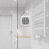 LCD Screen Waterproof Shower Clock - AquaNova Oasis My Wall Clock