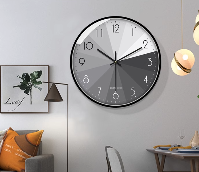 Glass Contemporary Wall Clock 20 x 20 x 2 - 20 x 2 x 20 - On Sale