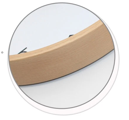 Modern Wooden Frame Wall Clock My Wall Clock