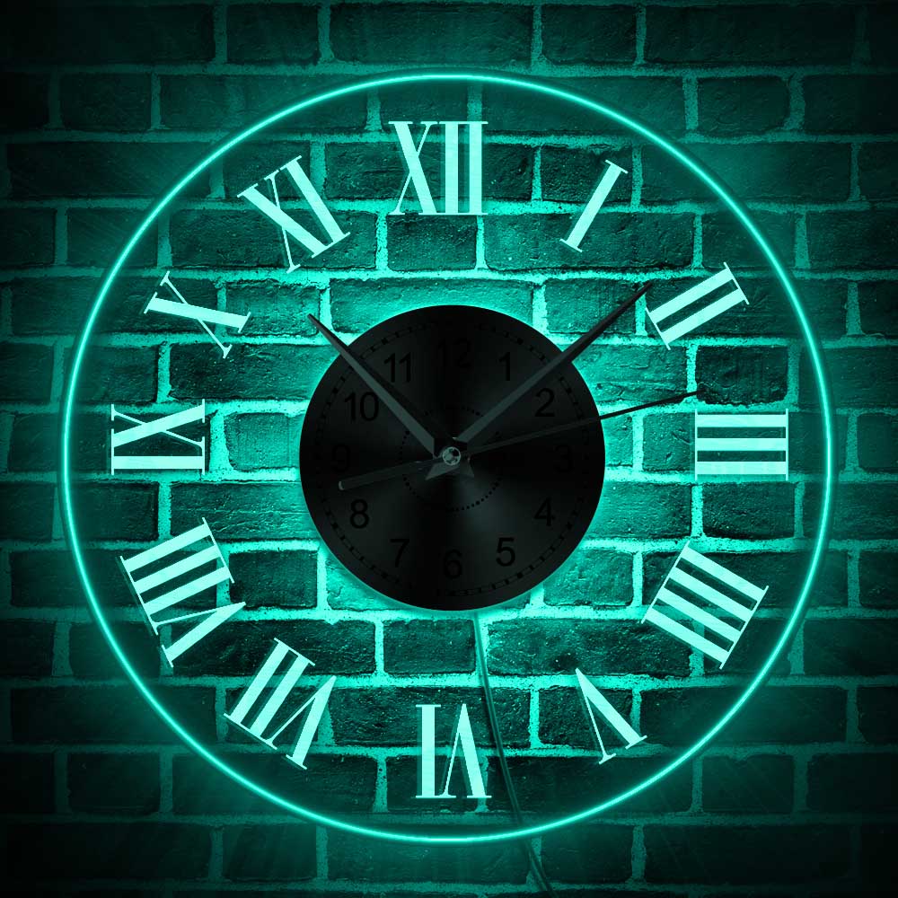 LED Clock Roman Numerals
