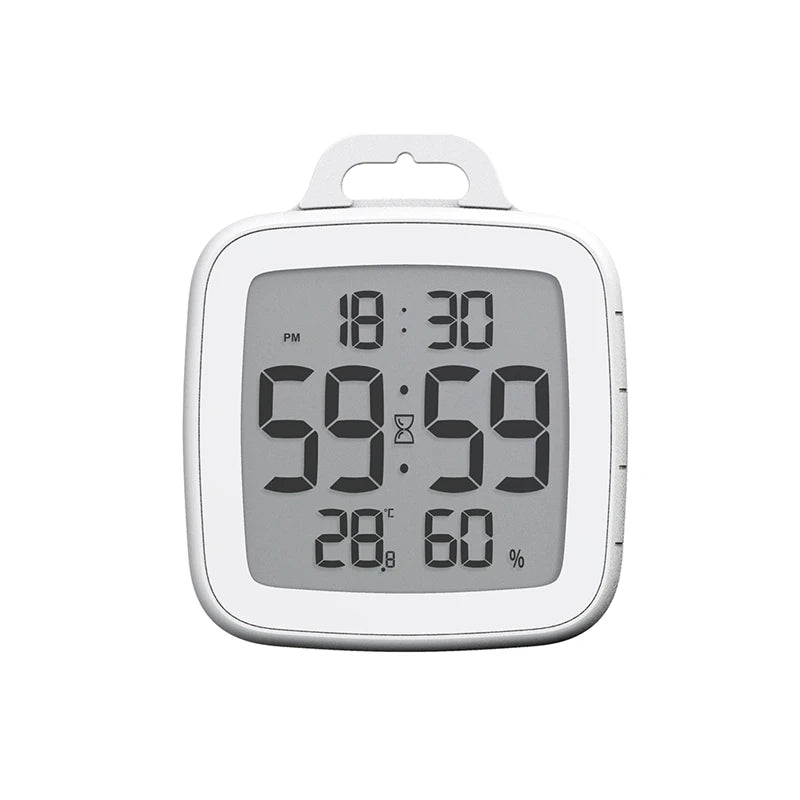 LCD Screen Waterproof Shower Clock - AquaNova Oasis My Wall Clock
