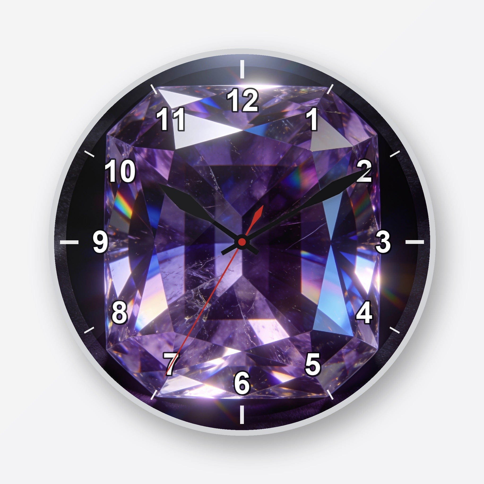 Amethyst Wall Clock My Wall Clock