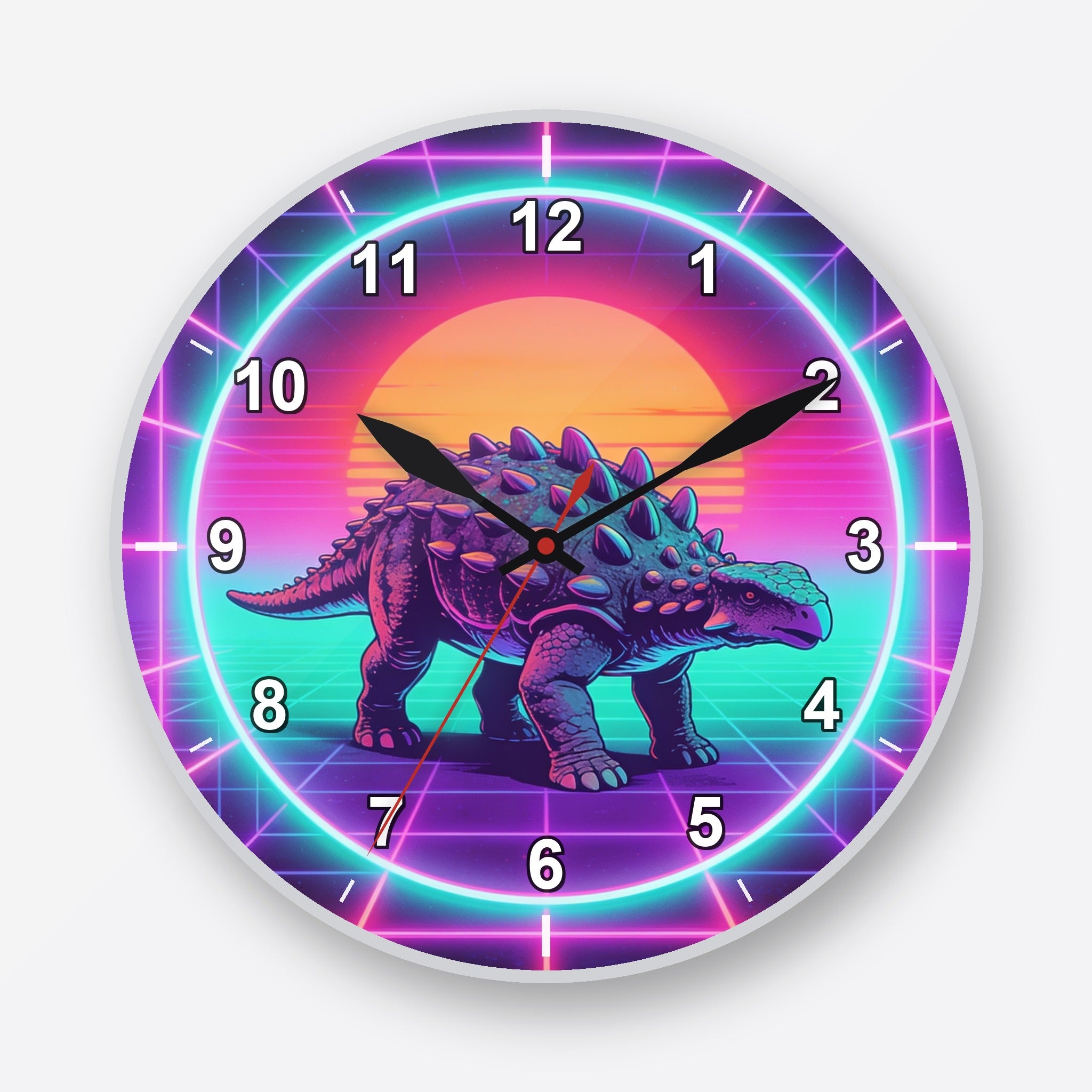 Ankylosaurus Wall Clock My Wall Clock