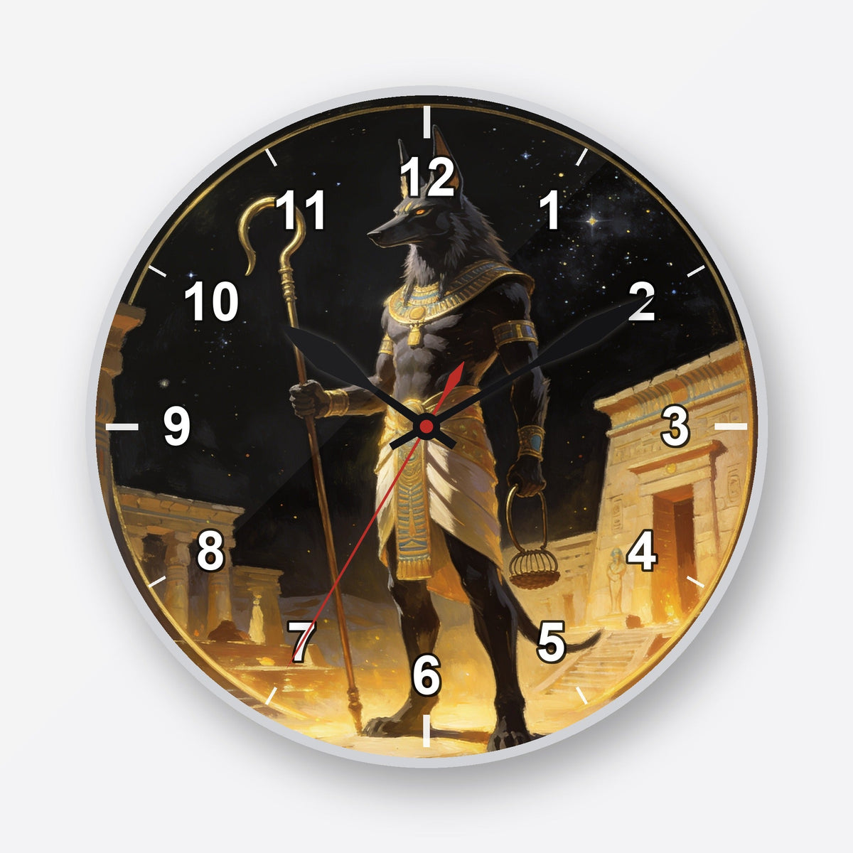 Anubis Wall Clock My Wall Clock