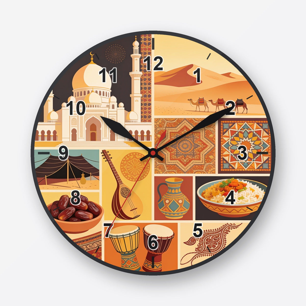 Arabic Wall Clock My Wall Clock