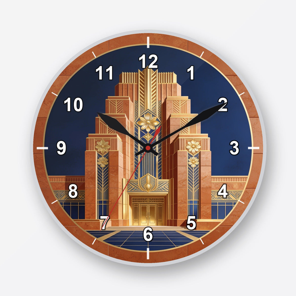 Art Deco Wall Clock My Wall Clock