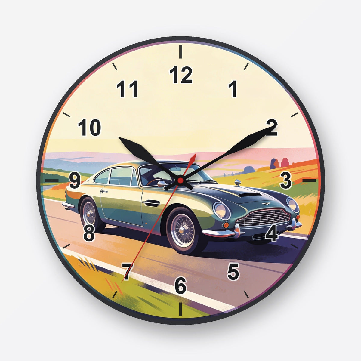Aston Martin DB5 Wall Clock My Wall Clock
