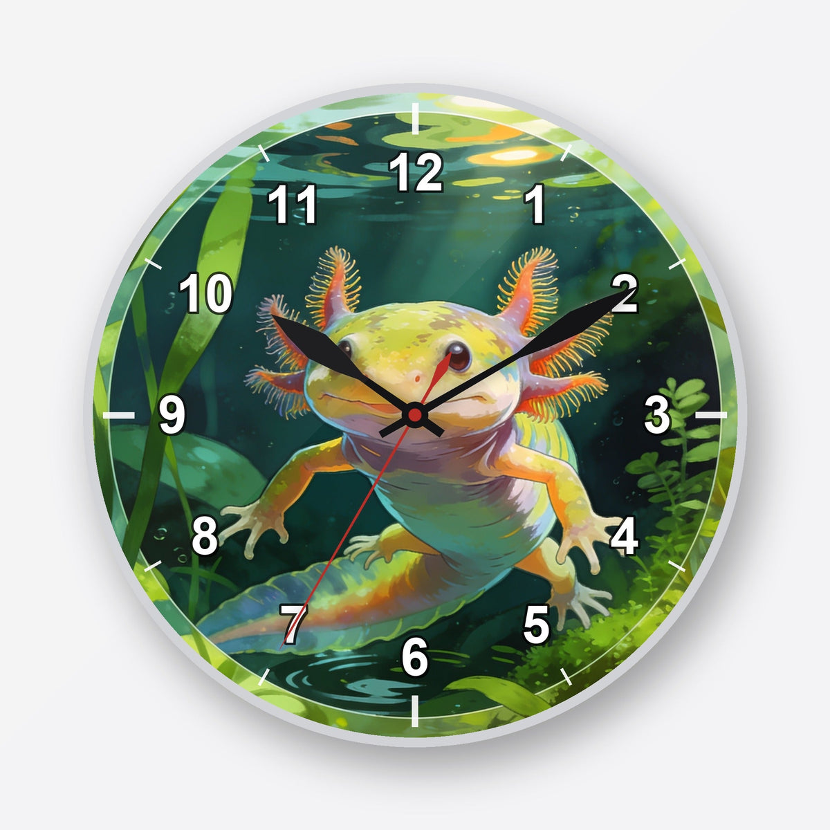 Axolotl Wall Clock My Wall Clock