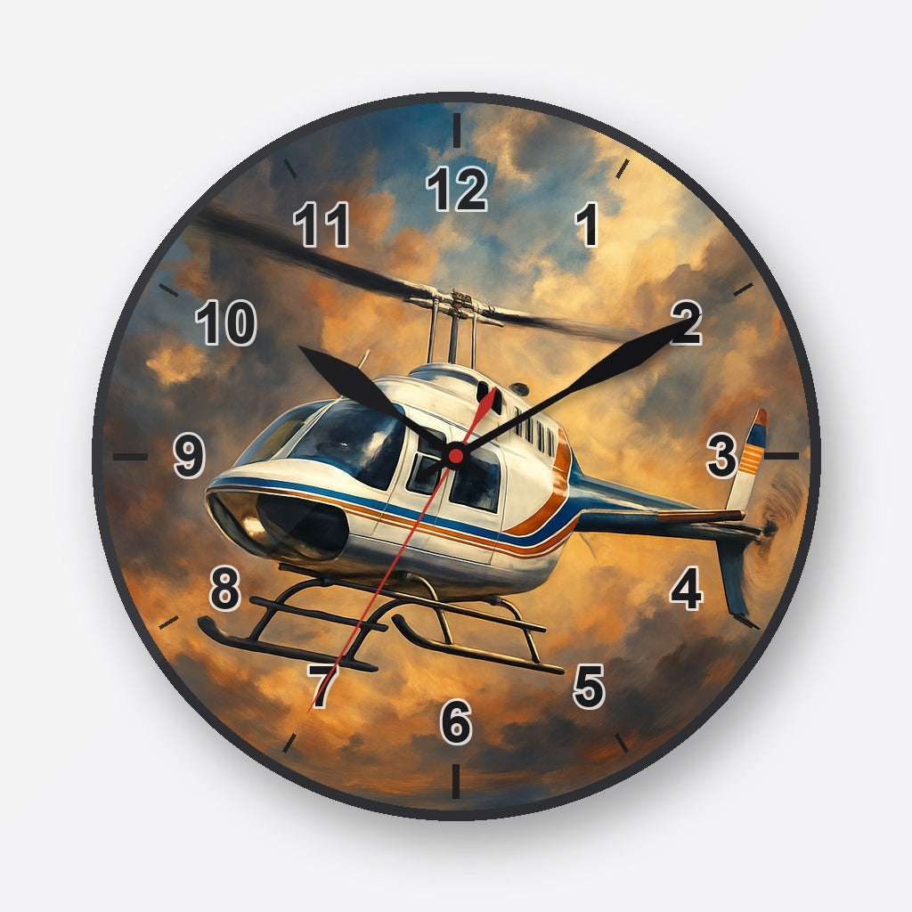 Bell 206 Wall Clock My Wall Clock