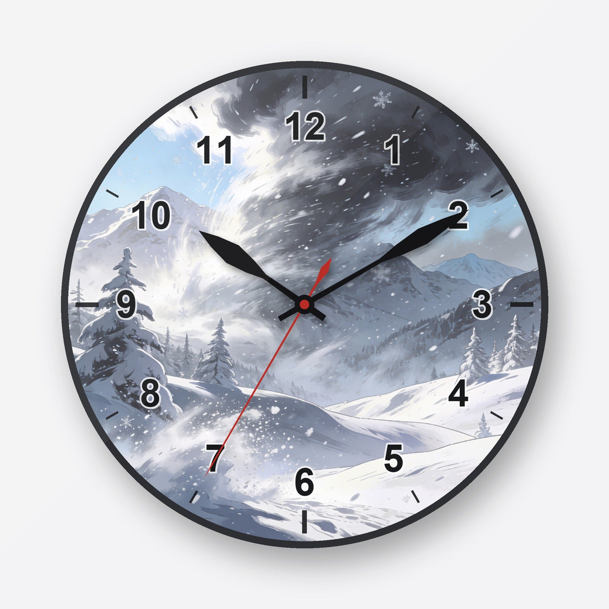 Blizzard Wall Clock My Wall Clock