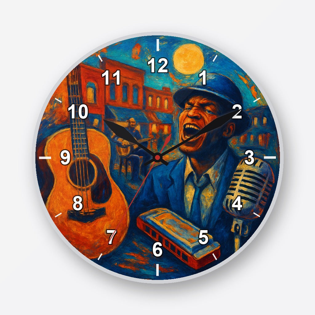 Blues Wall Clock My Wall Clock