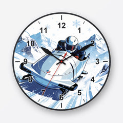 Bobsleigh Wall Clock My Wall Clock