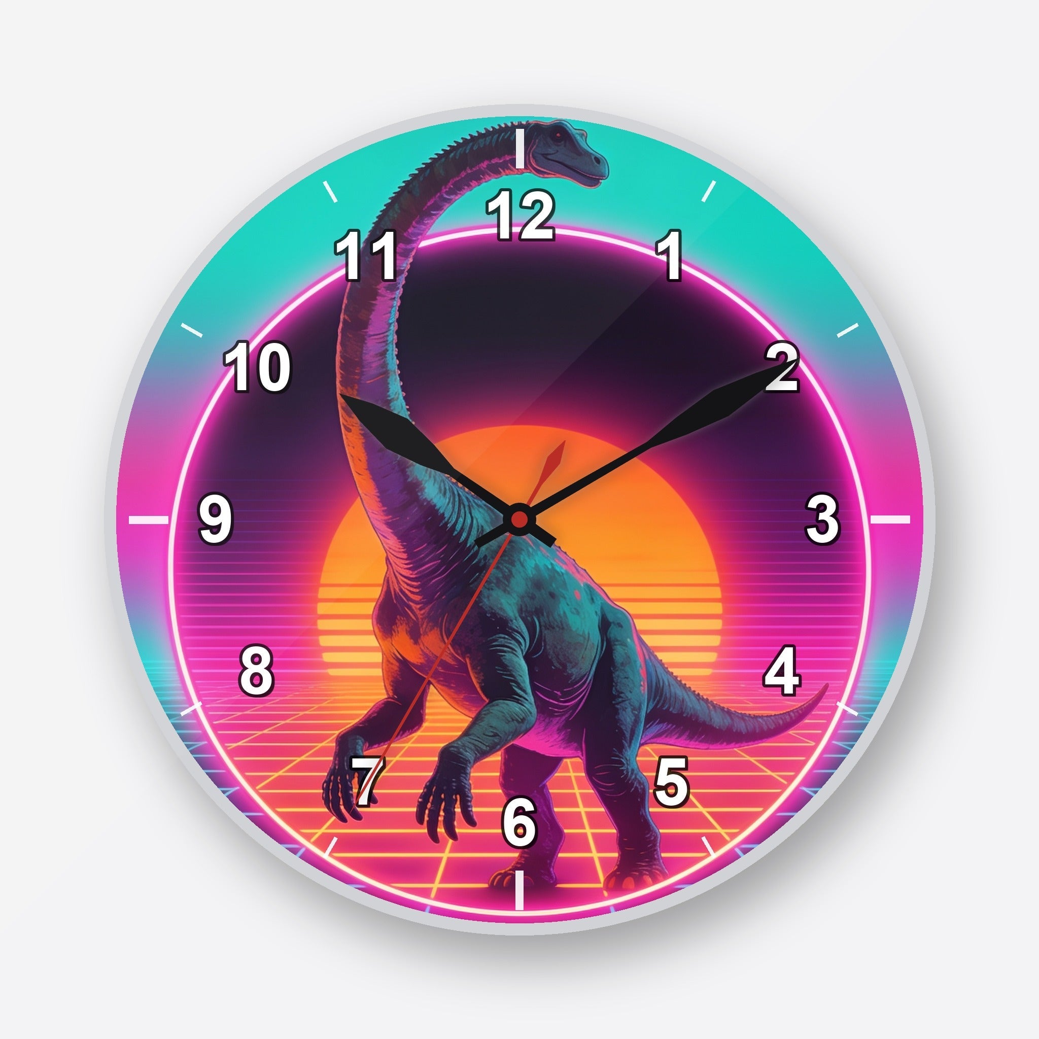 Brachiosaurus Wall Clock My Wall Clock