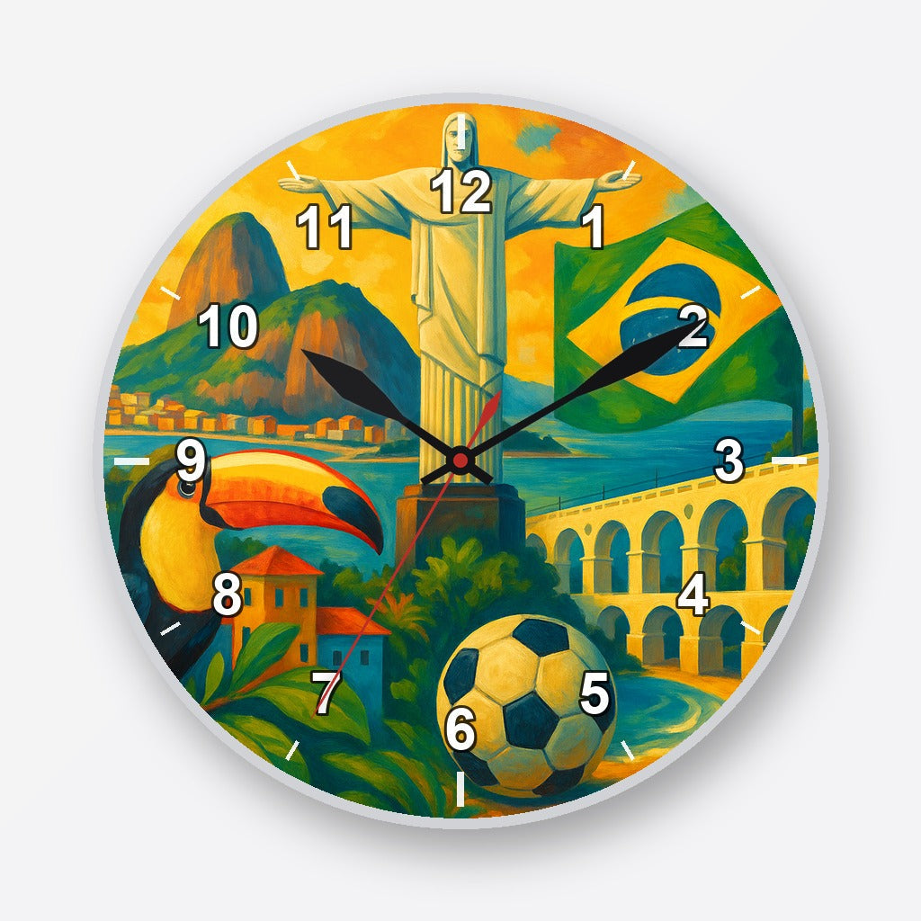 Brazil Wall Clock My Wall Clock