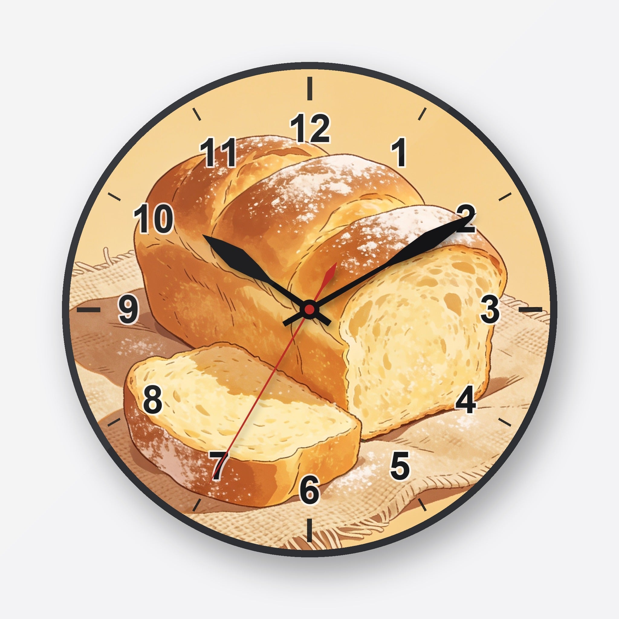 Brioche Wall Clock My Wall Clock