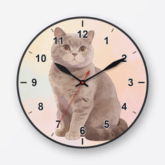 British Shorthair Wall Clock My Wall Clock