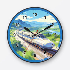 Bullet Train Wall Clock My Wall Clock