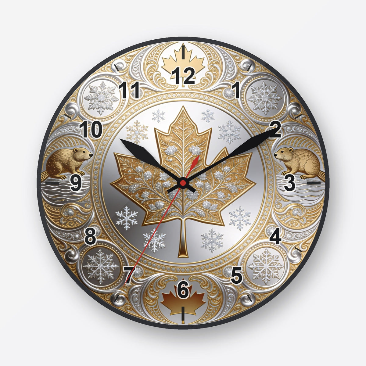 Canadian Dollar Wall Clock My Wall Clock