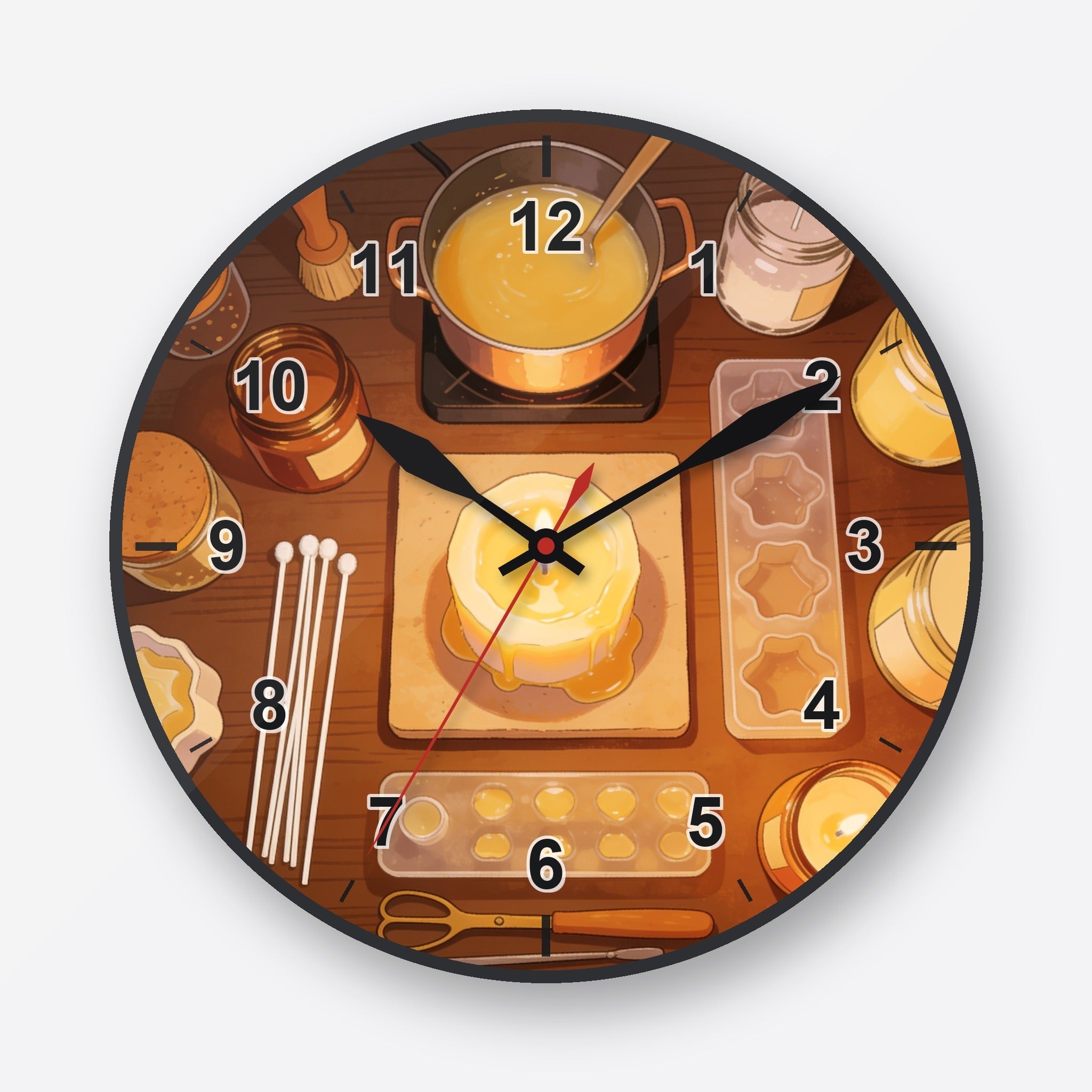 Candle Making Wall Clock My Wall Clock