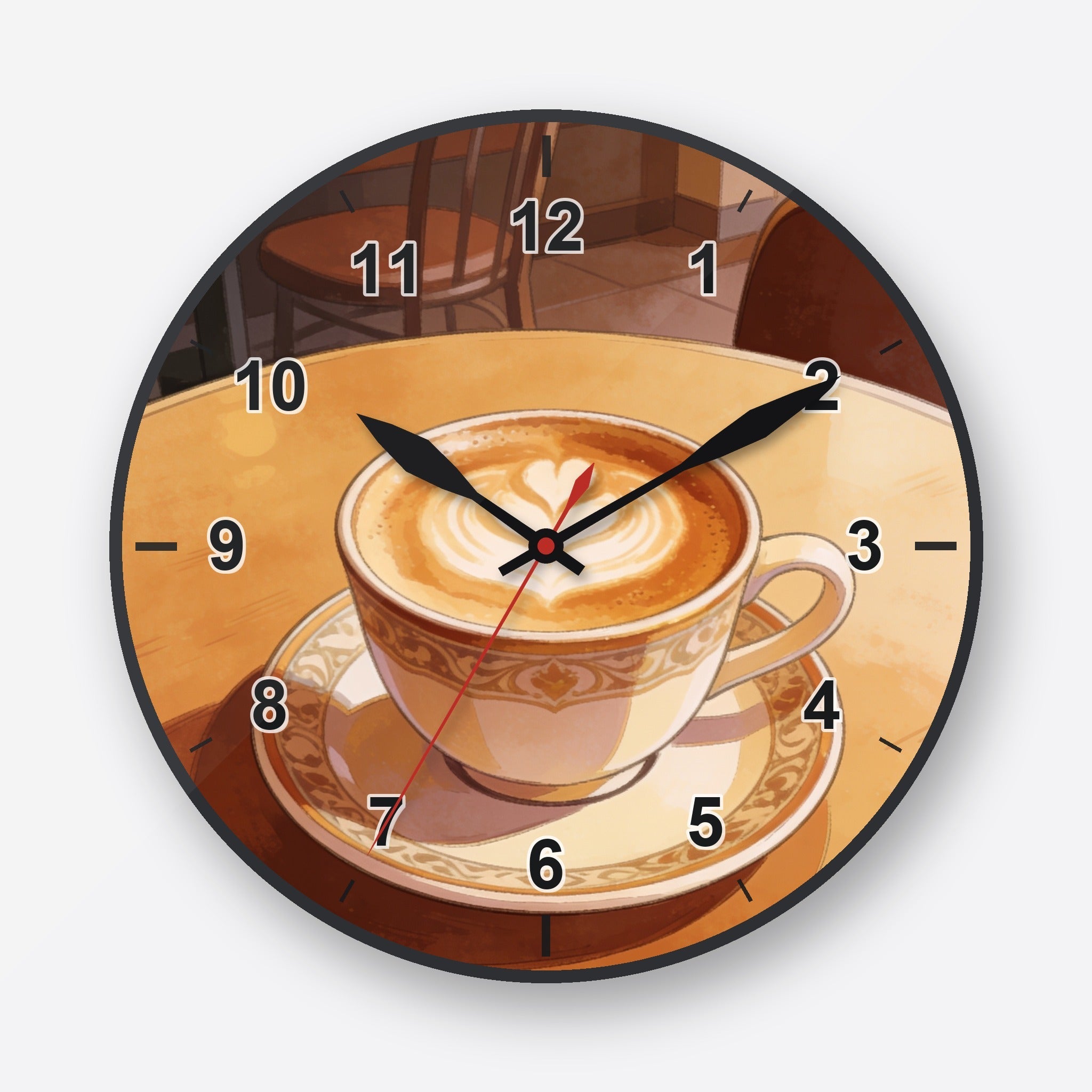 Cappuccino Wall Clock My Wall Clock