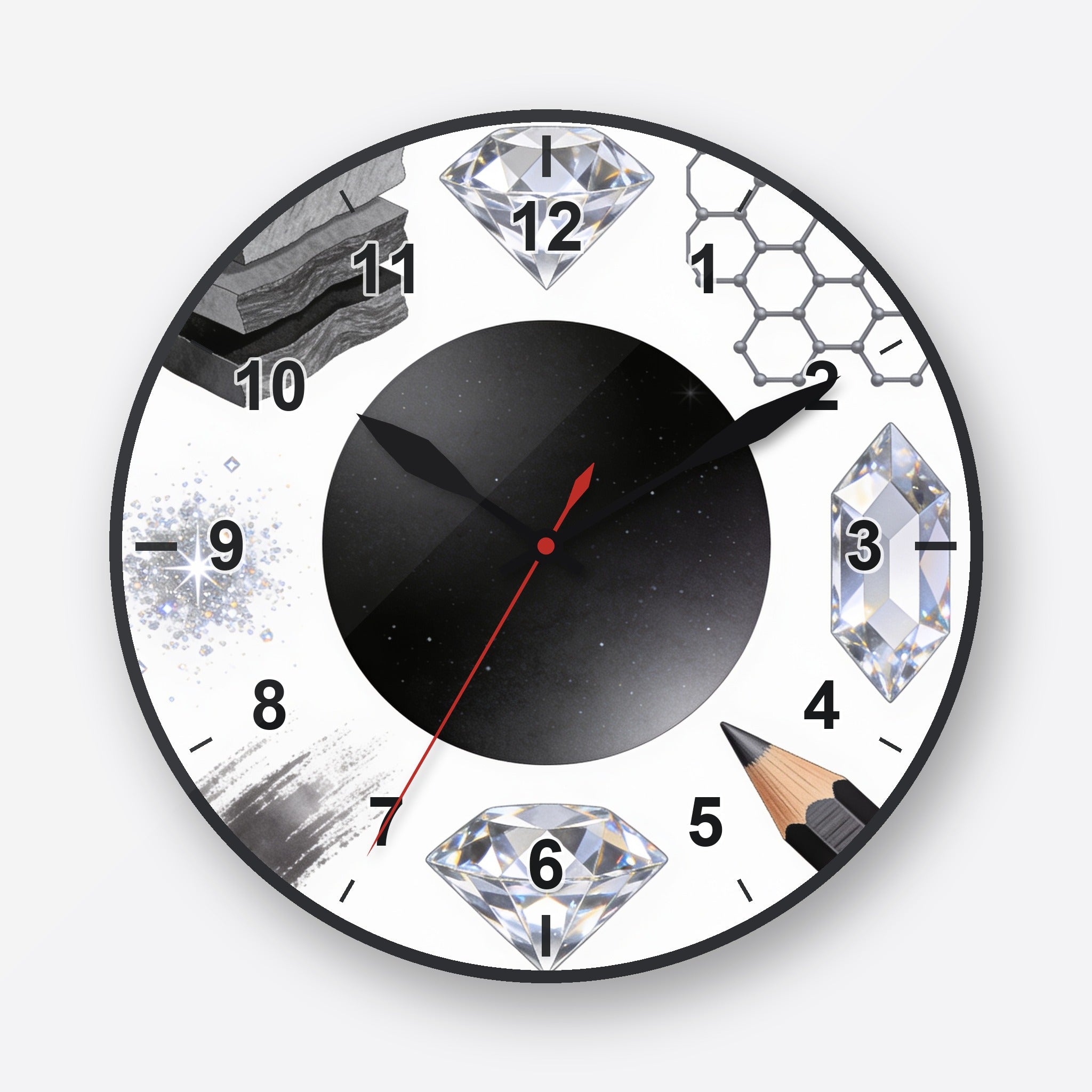Carbon Wall Clock My Wall Clock