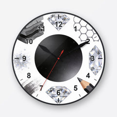 Carbon Wall Clock My Wall Clock