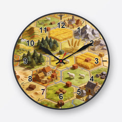 Catan Wall Clock My Wall Clock