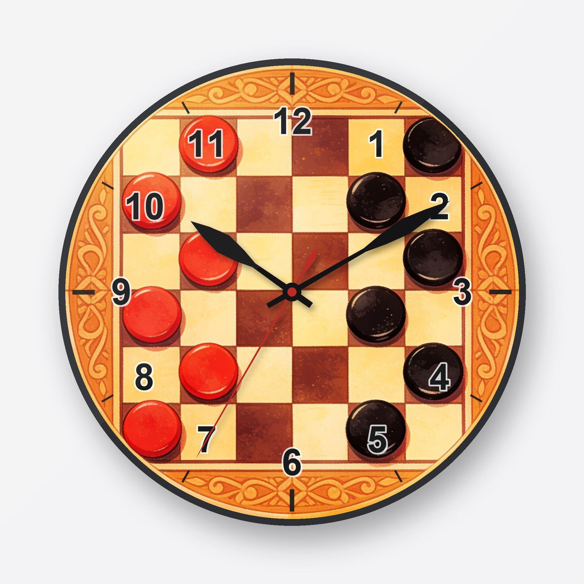 Checkers Wall Clock My Wall Clock