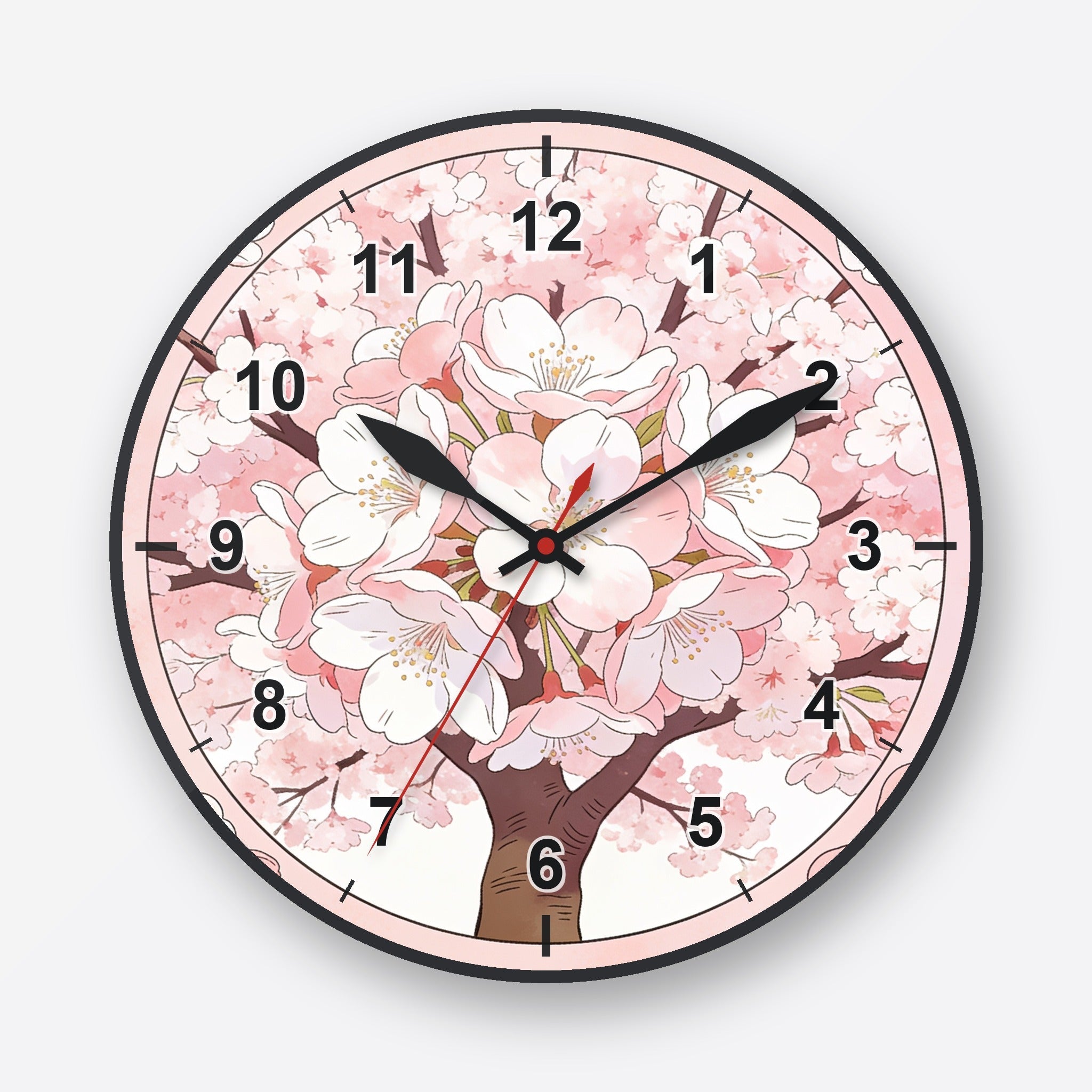 Cherry Blossom Wall Clock My Wall Clock