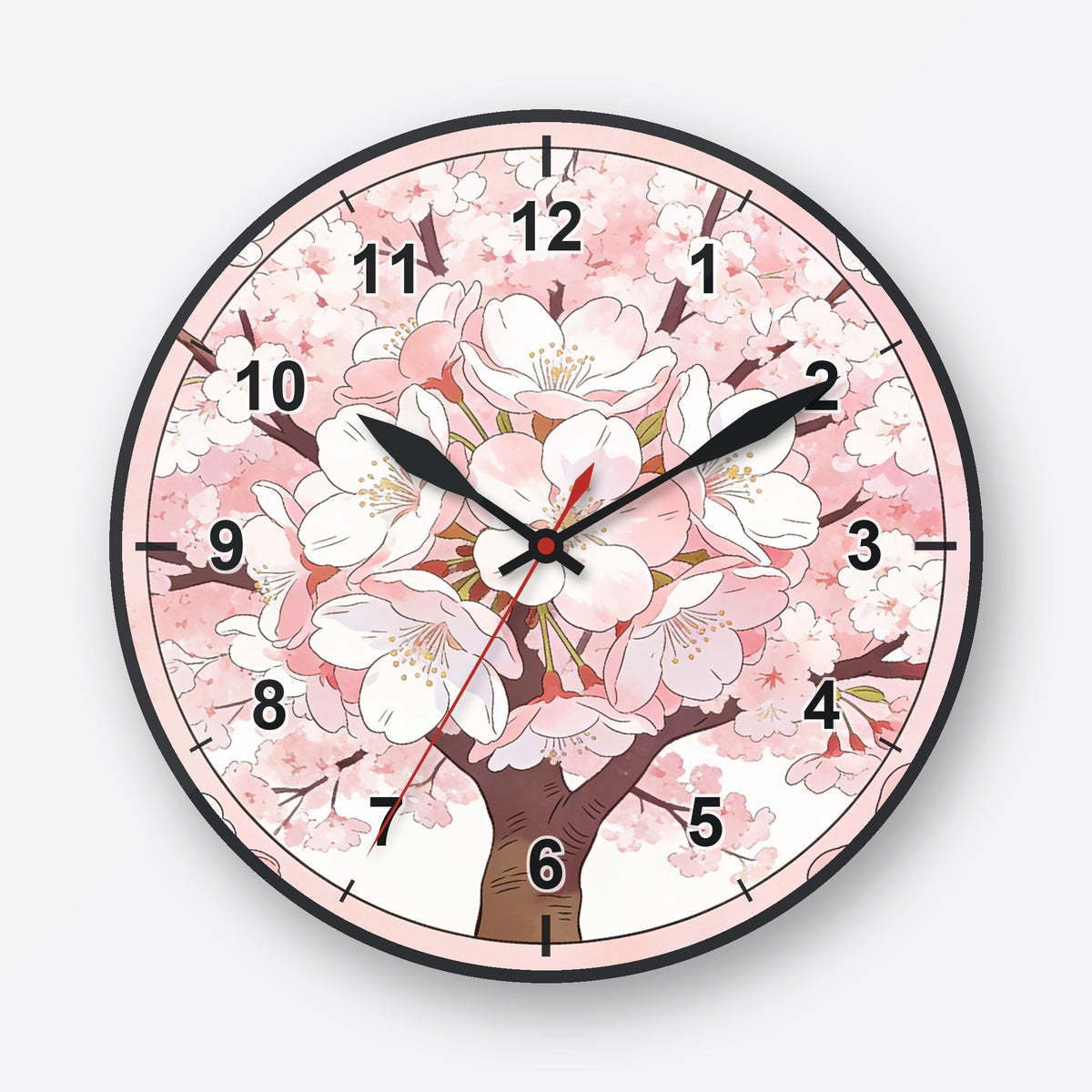 Cherry Blossom Wall Clock My Wall Clock