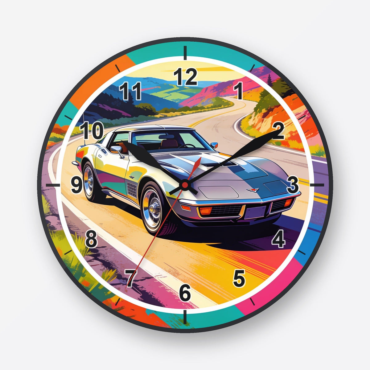 Chevrolet Corvette Wall Clock My Wall Clock